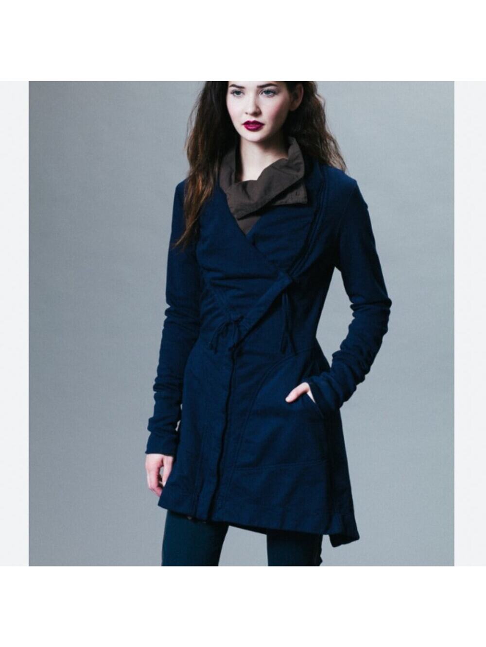 Prairie Underground Mid Frock Coat Navy